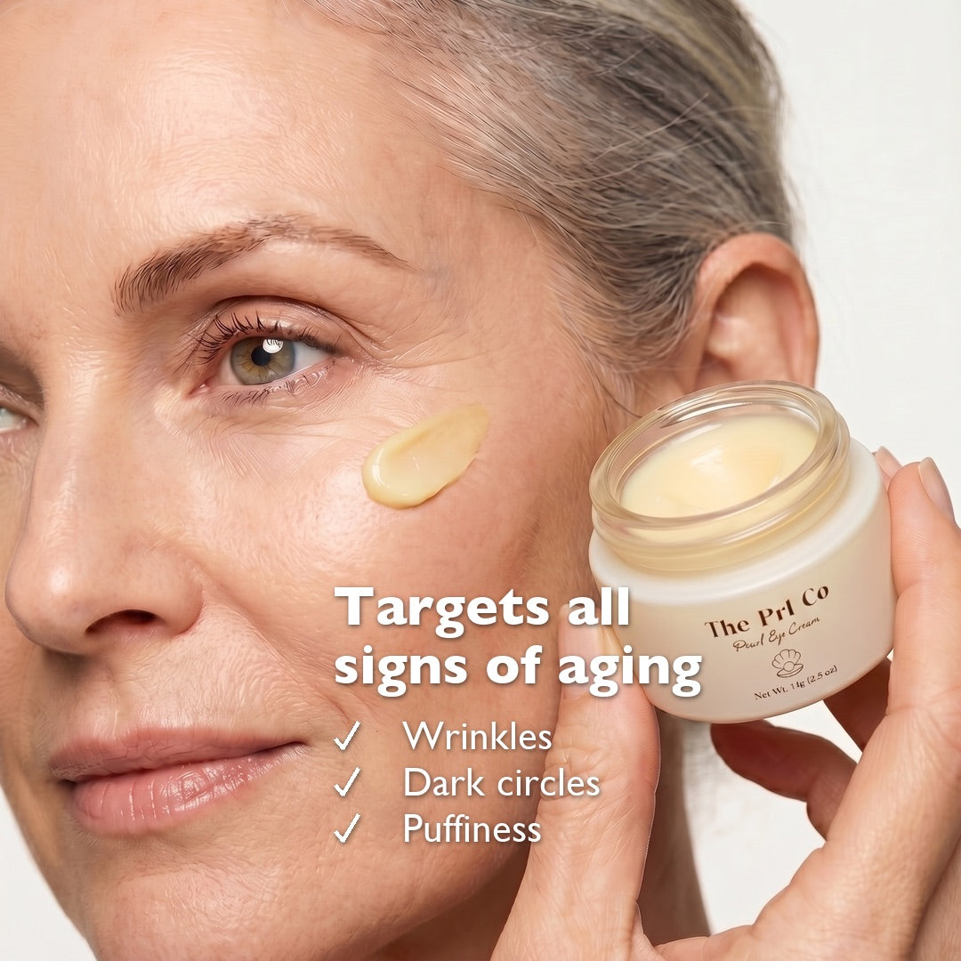 Pearl Eye Cream - Anti-Aging Eye Cream for Fine Lines and Wrinkles